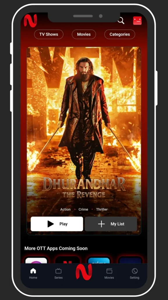 Open the app and start enjoying free streaming movies and your favorite shows