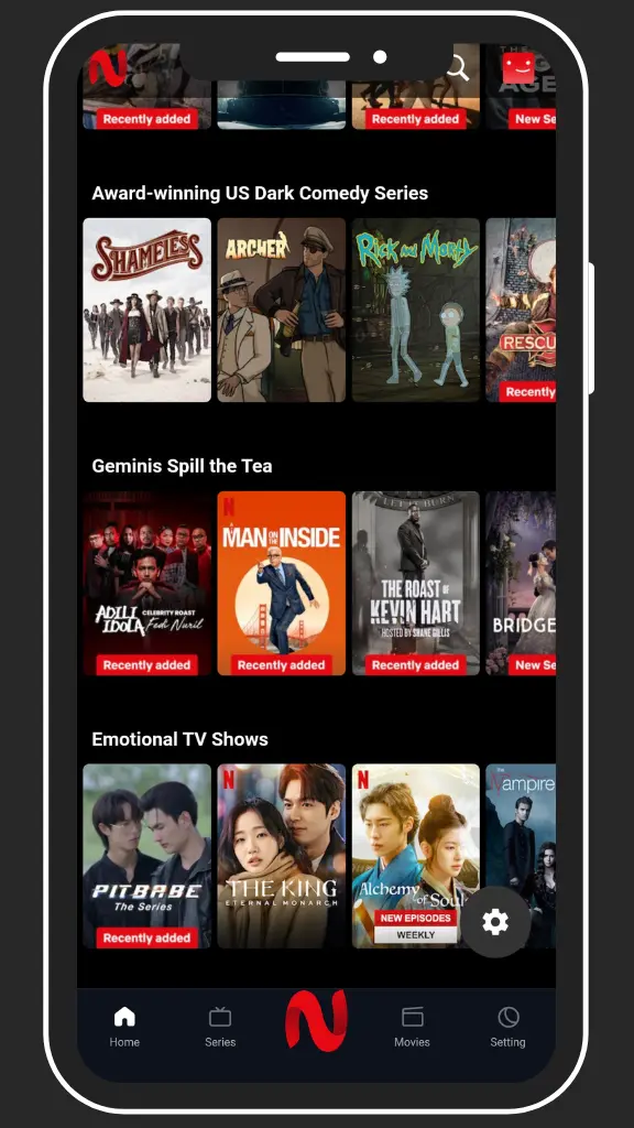Korean emotional tv shows on netmirror website
